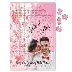 Sevgililer Günü Hediyesi Fotoğraf Baskılı 135 Parça Puzzle
