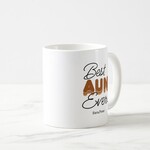 Best Aunt Ever Yazılı İsimli Kupa
