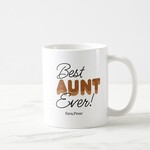 Best Aunt Ever Yazılı İsimli Kupa