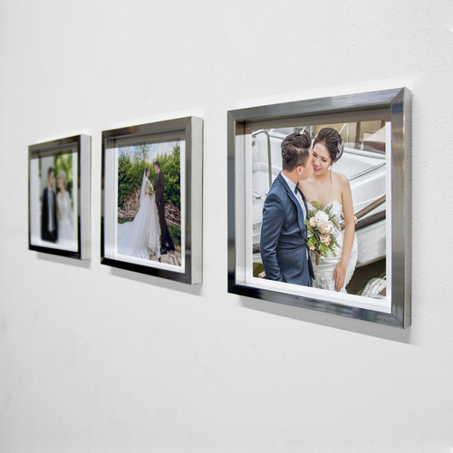 Tak Kare Çerçeve Gümüş 20X20